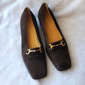 GUCCI SUEDE VINTAGE SHOES